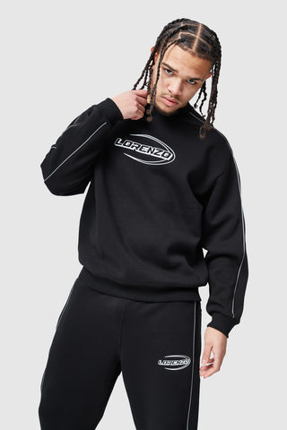 FORZA CREW SWEAT - BLACK