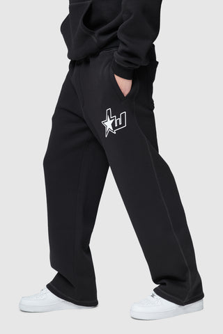 LW STAR JOGGER - BLACK