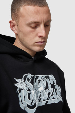 SAINT LORENZO HOOD - BLACK