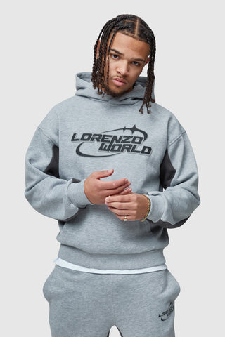 LORENZO WORLD TRACKSUIT - GREY