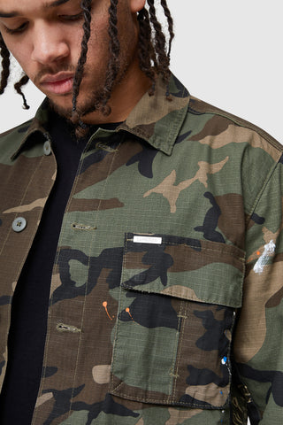 GENERAL OVERSHIRT - CAMO